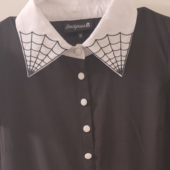 Sourpuss Spiderweb Lydia Dress - Picture 4 of 4